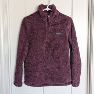 Patagonia Los Gatos Purple 1/4 Zip Pullover sz XS